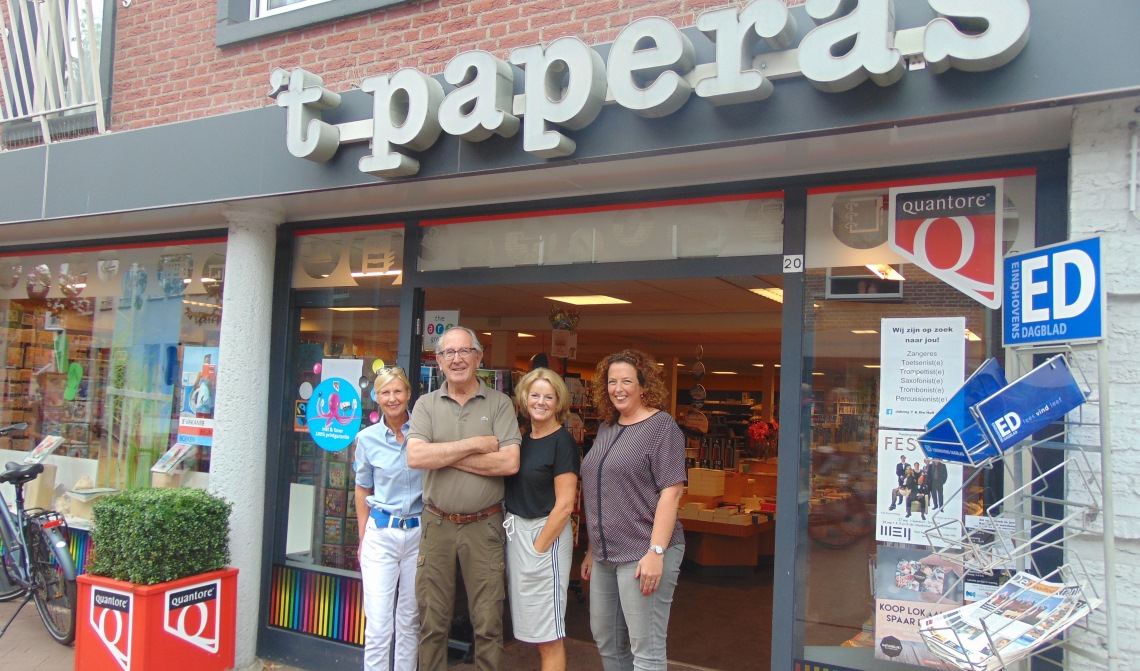 Het team van 't Paperas in Rooi.
