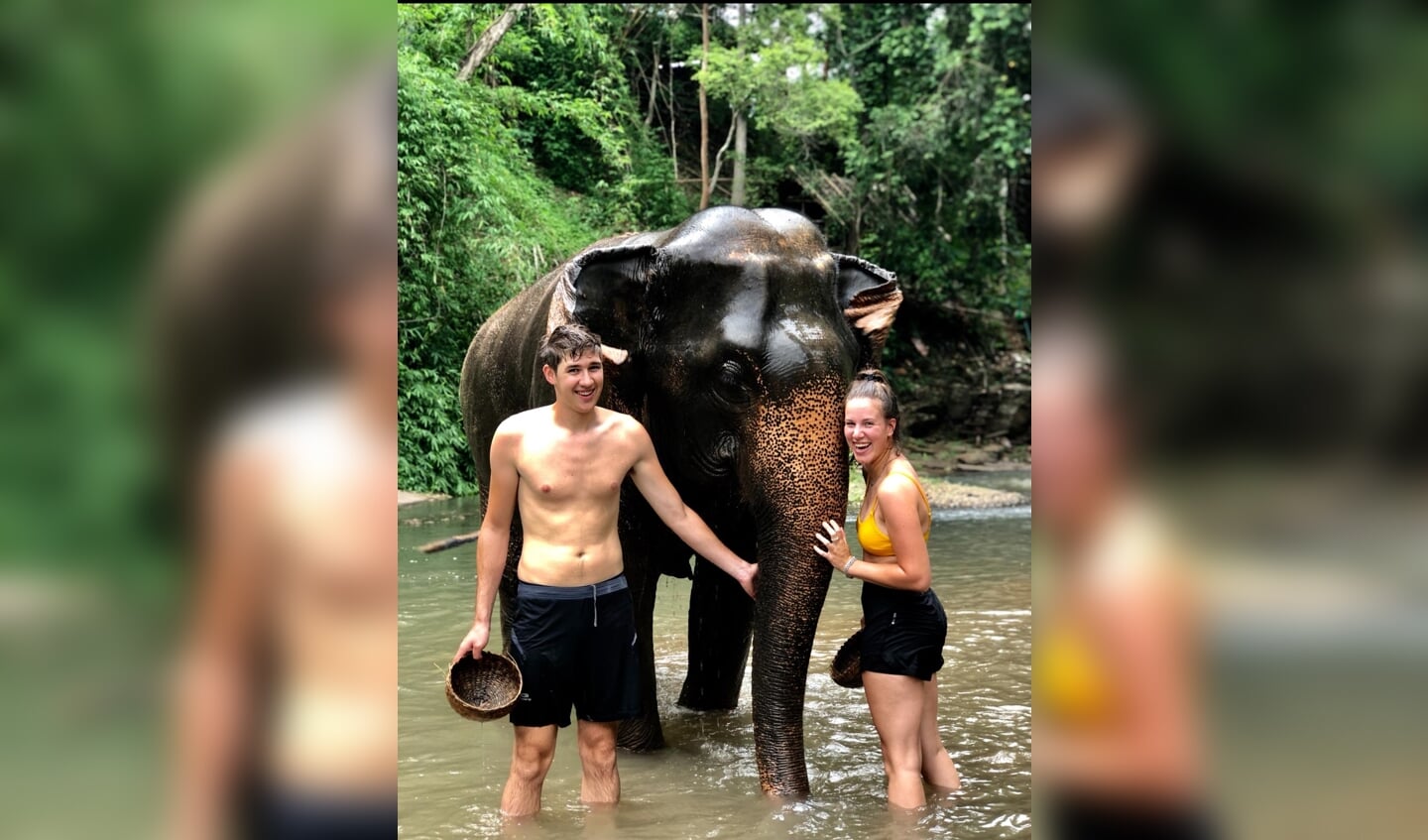 Op vakantie in Thailand