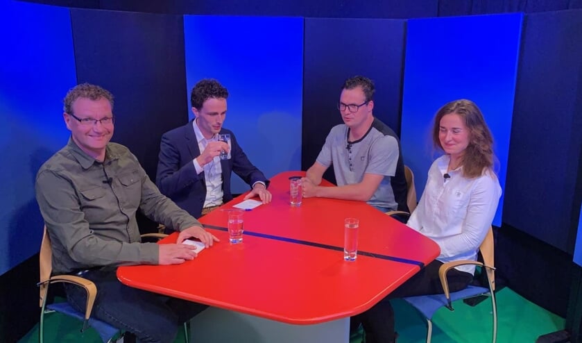 v.l.n.r.: Rene Klomp, Luuk van Schijndel, Evert Pluk en Charlotte Verkuijlen. | Fotonummer: 1452cf