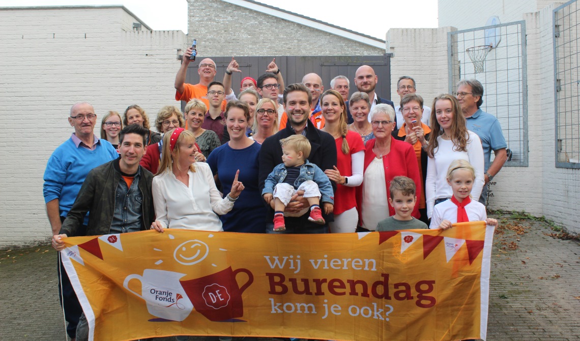 Vooraan in de Eerschotsestraat is het altijd feest.
