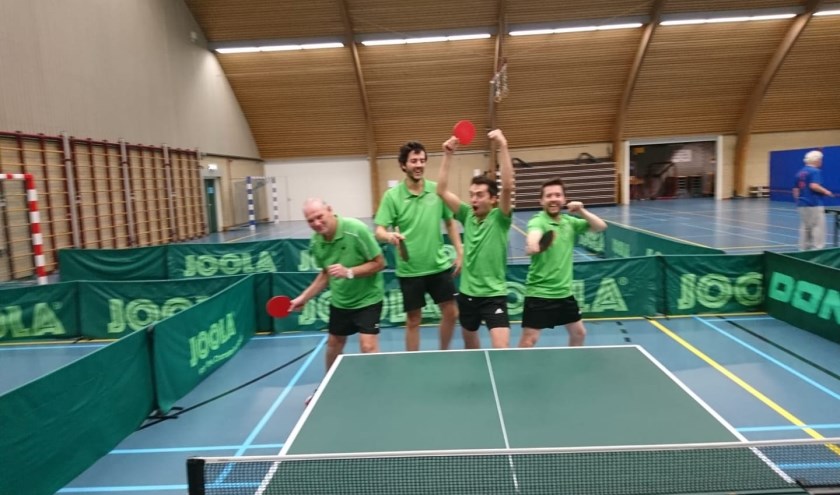 (Attaque 4) v.l.n.r. : Henry van Casteren, Job van Galen, Bram van Galen, Nick van Galen | Fotonummer: 794d7c