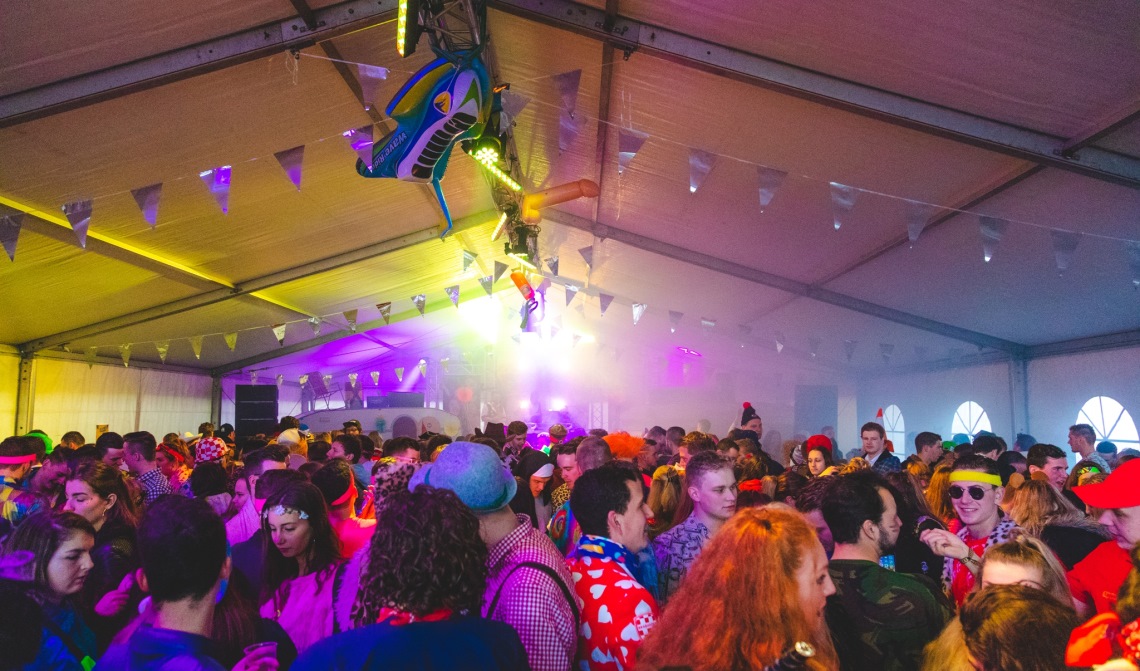 Een kijkje in de tent van vorig jaar...