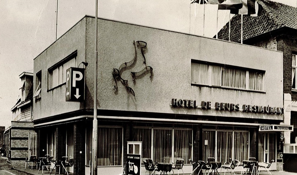 De Beurs in vroegere tijden.