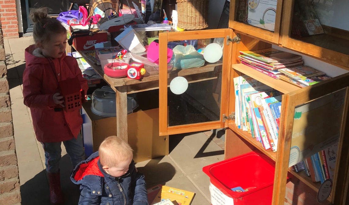 Deze kinderen zoeken even wat anders uit.