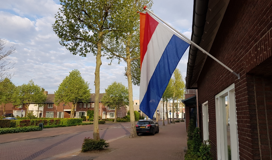 De vlaggen mogen uit vandaag.