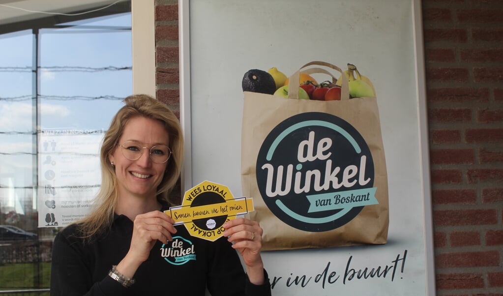 Jolanda Vos van De Winkel in Boskant doet ook mee aan de video.
