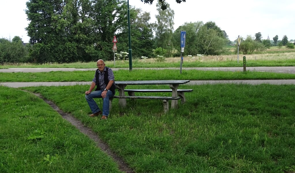 Het olifantenpaadje op de hoek Lieshoutseweg/Vresselseweg. 