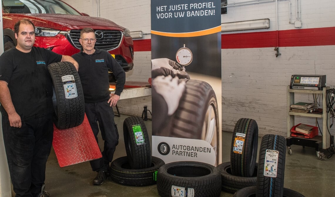 Autobedrijf Martien de Louw is een echte bandenspecialist.