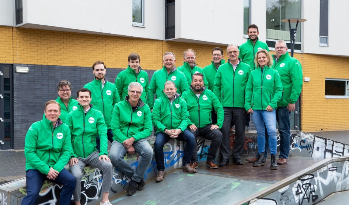 De kandidaten voor CDA Meierijstad.