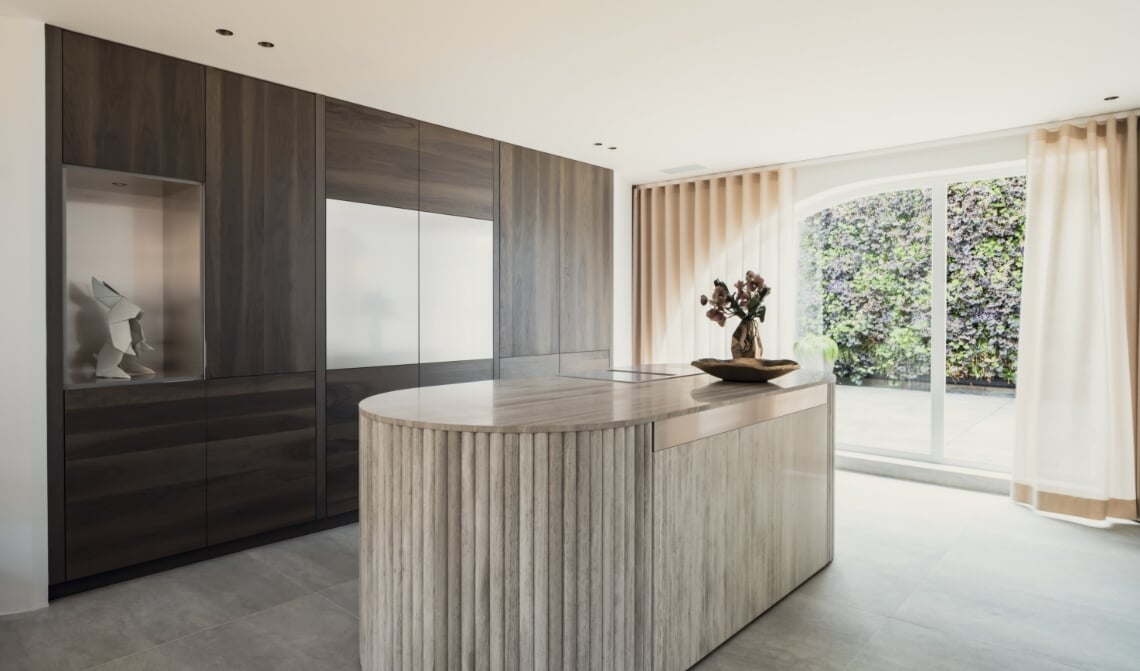 Een voorbeeld van een interieur.