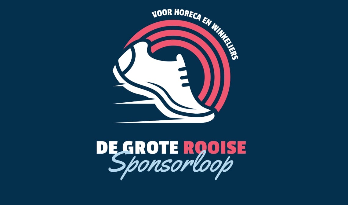 <p>Het logo van De Grote Rooise Sponsorloop</p>