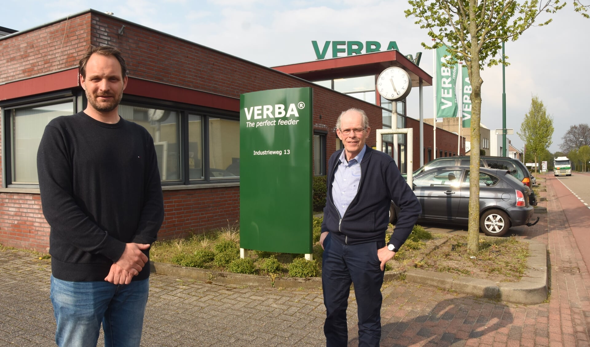 Bert Verbakel (r) en Jeroen Gloudemans (l) 