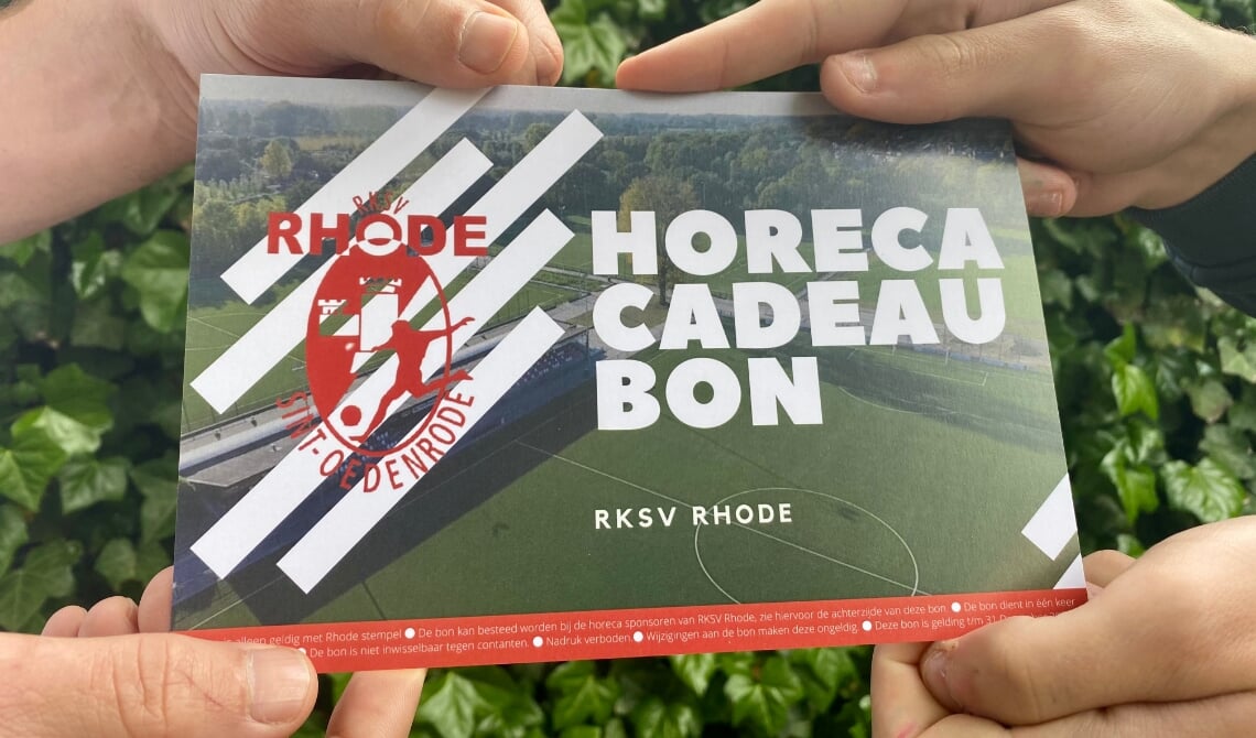 <p>De horeca cadeaubon van Rhode</p>