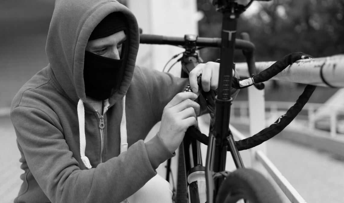 fietsendief diefstal