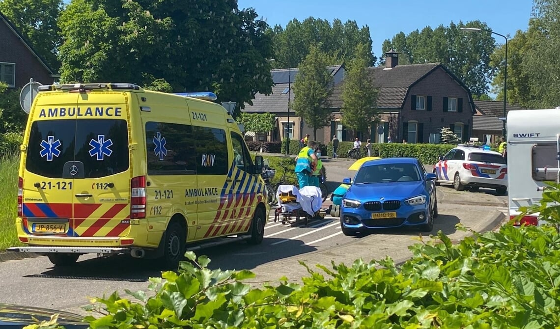 Bij deze oversteekplaats gebeurde het ongeval.