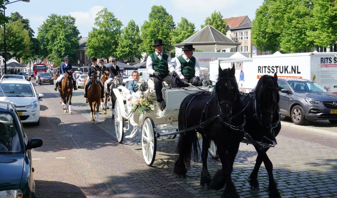 <p>Deze stoet trok door het Rooise centrum.</p>