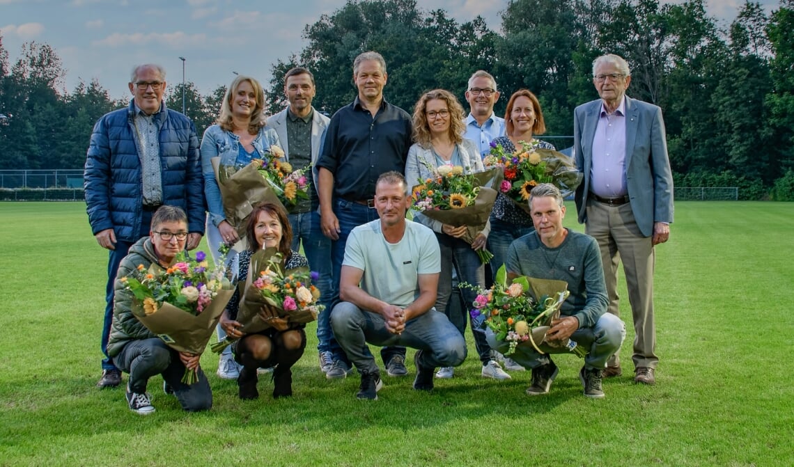 <p>De jubilarissen van dit seizoen.</p>