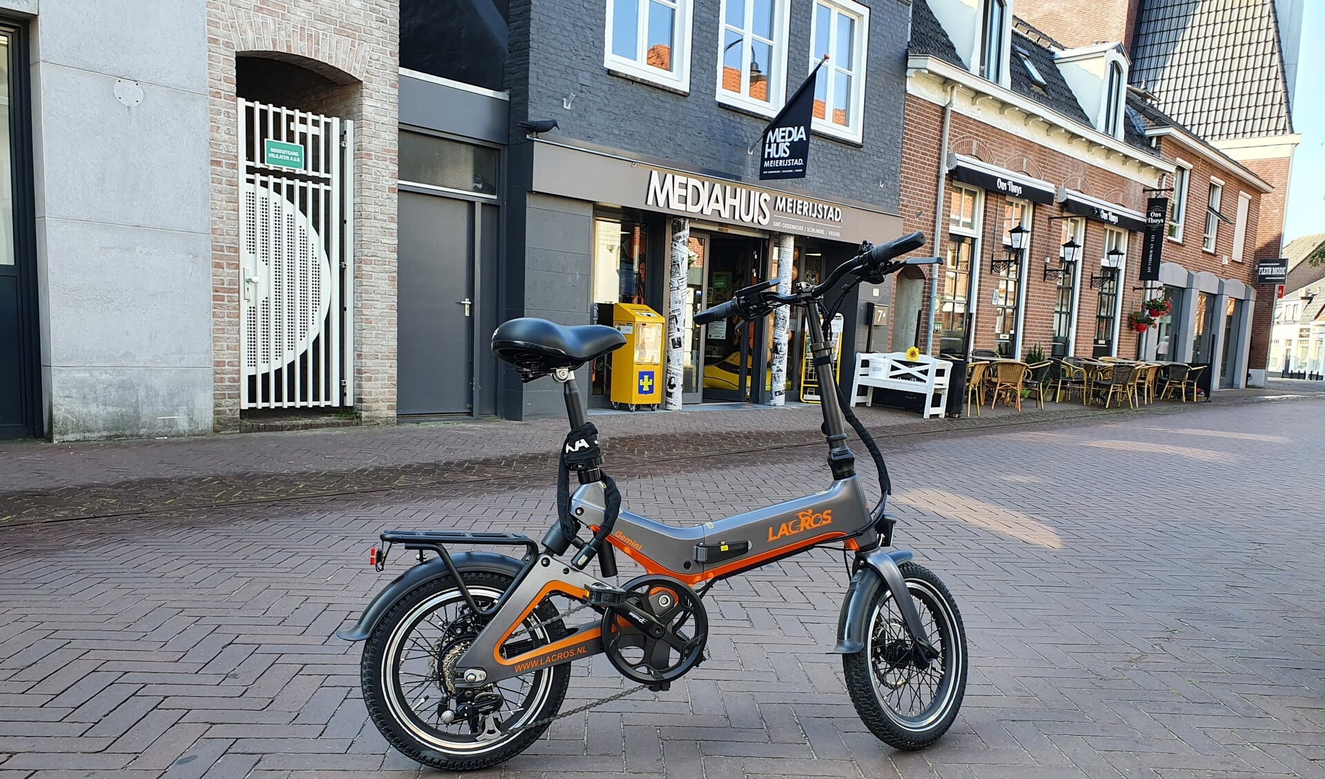 Deze elektrische vouwfiets is voortaan een populair vervoersmiddel.