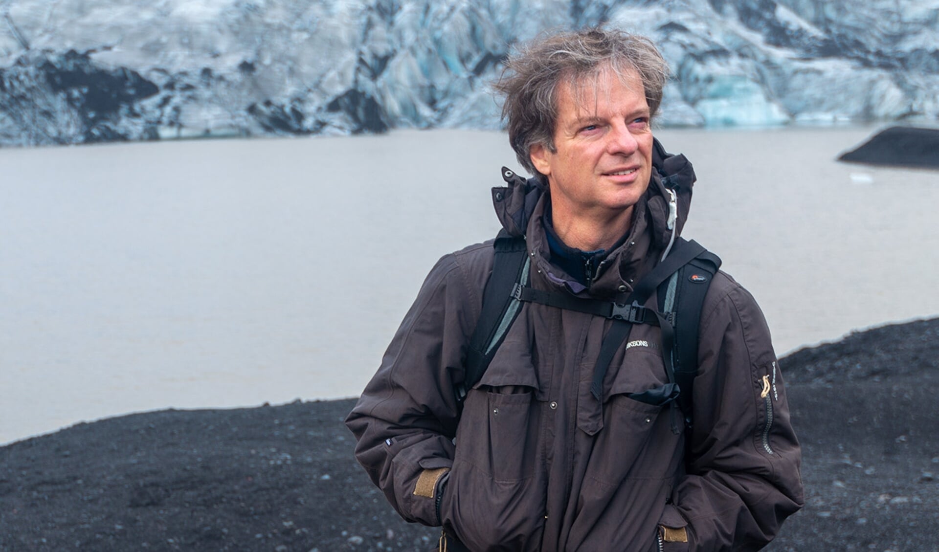 Gerry van Roosmalen in het door hem geliefde IJsland