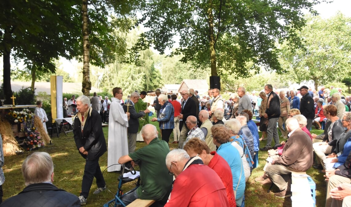 De laatste openluchtviering was in 2019