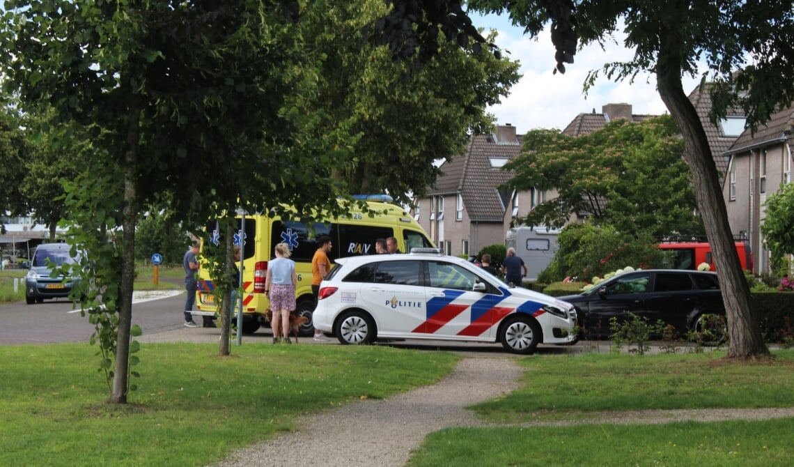 Op deze plek gebeurde het ongeluk