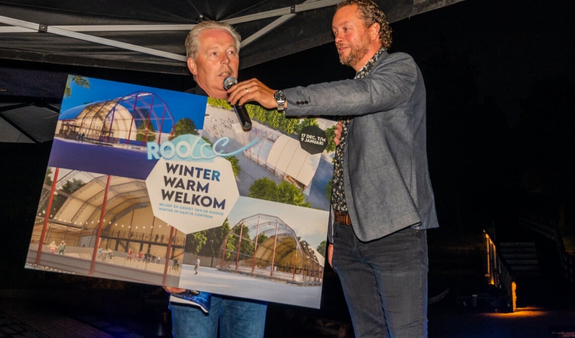 <p>Fred van Rooij kreeg de kans om de ondernemers enthousiast te maken.</p>