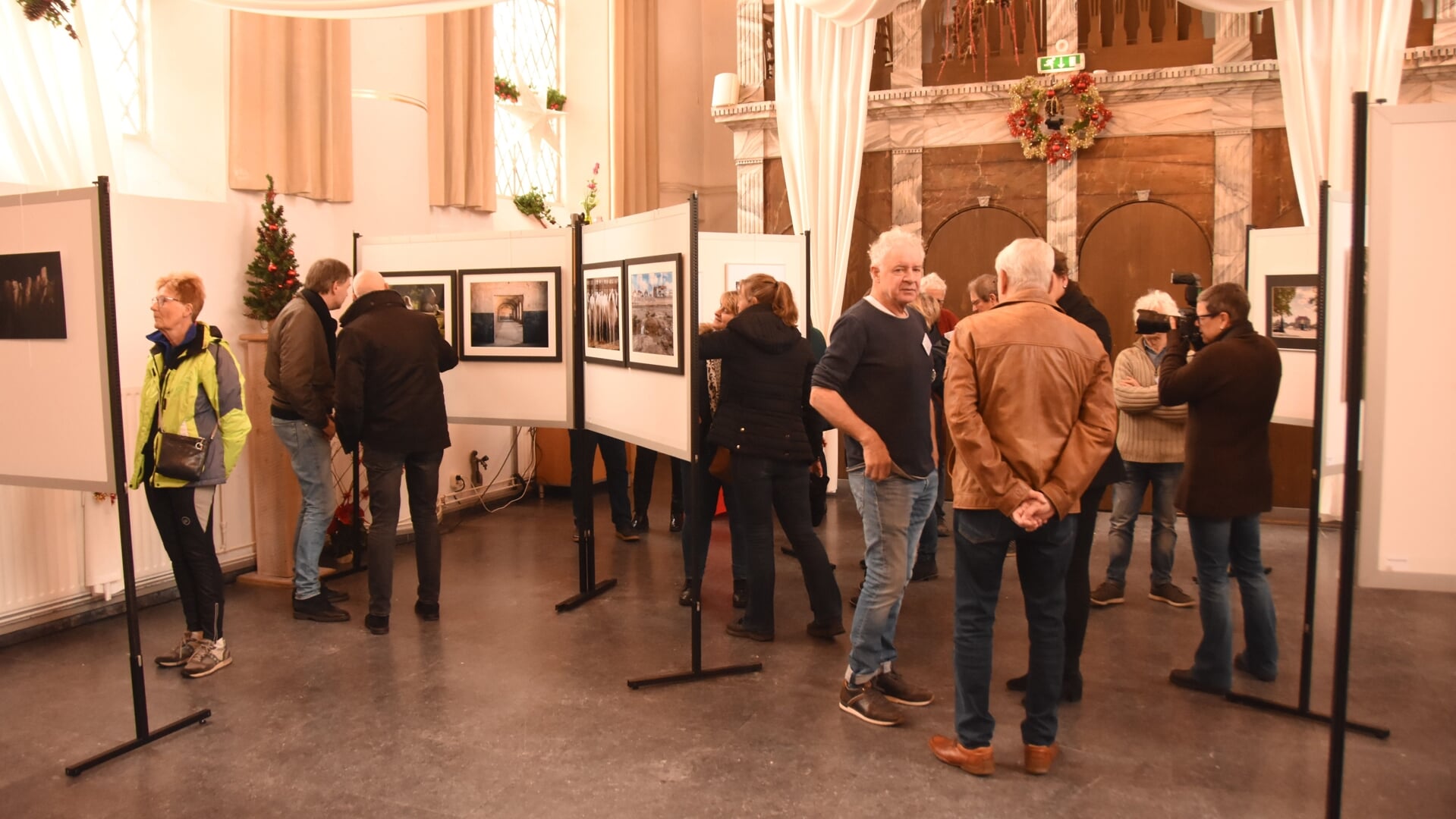 De filmclub houdt vaker exposities.