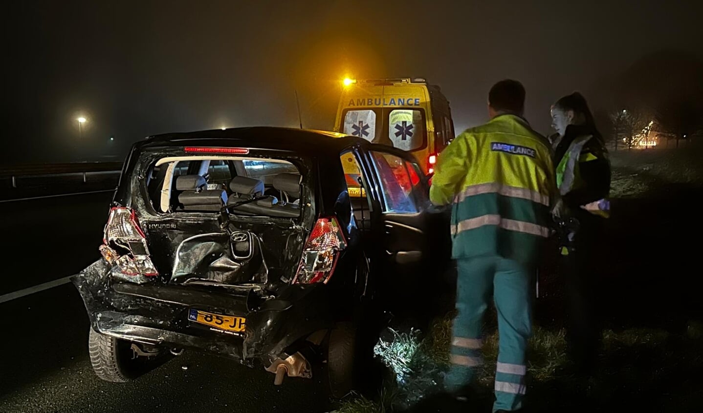 Ongeval op de A50