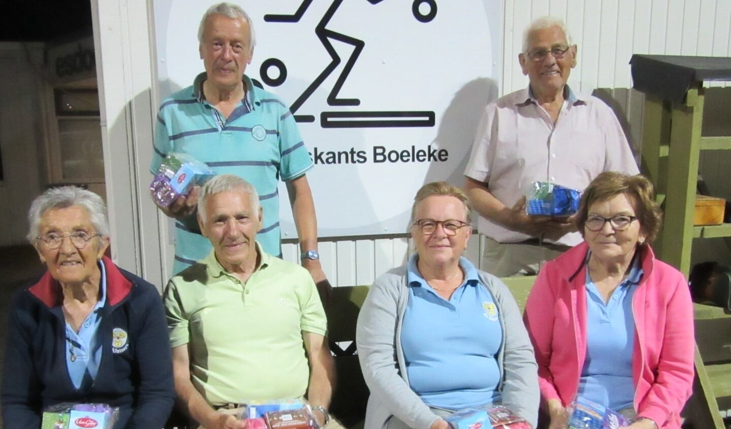 De winnaars op een rij!