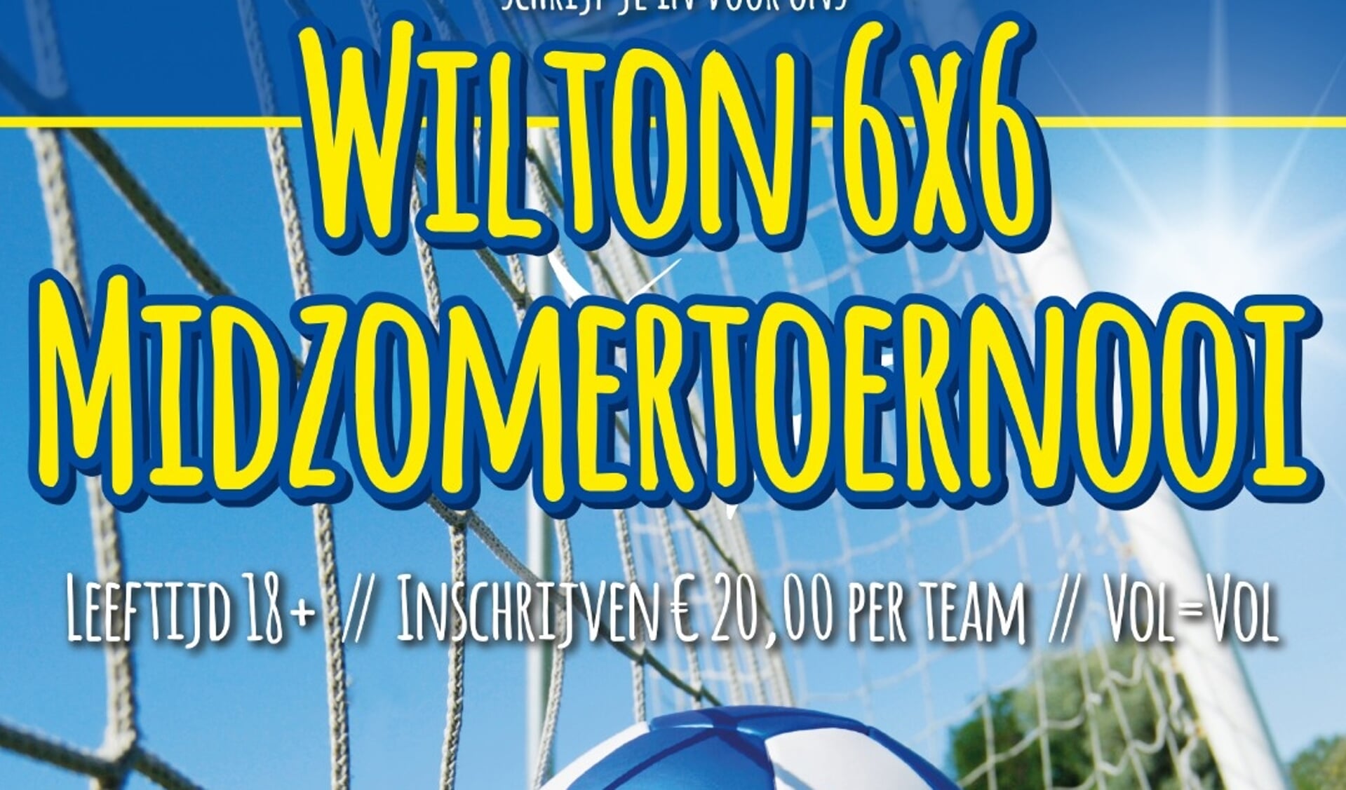 Wilton 6x6 midzomertoernooi