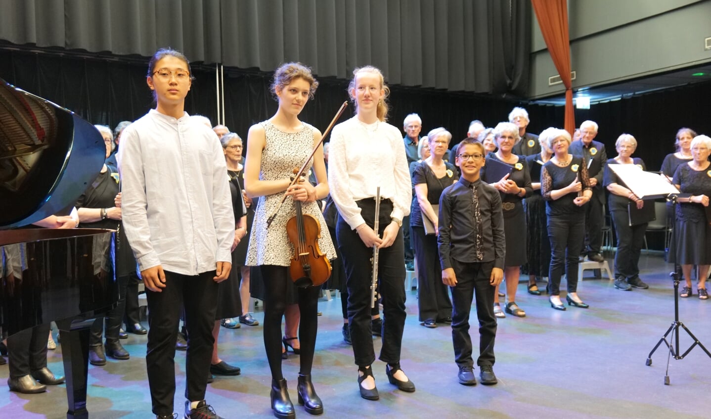 Een fotomoment uit het concert.