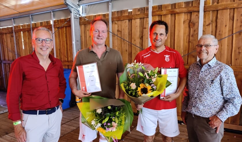 Broer Voets, Rob van de Ven, voorzitter Ad van Acht, voorzitter Ad van Acht, Edwin Vervoort, Marcel van de Sande, Broer Voets