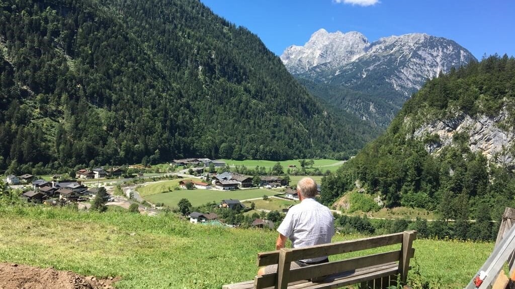 Een dal in Oostenrijk.