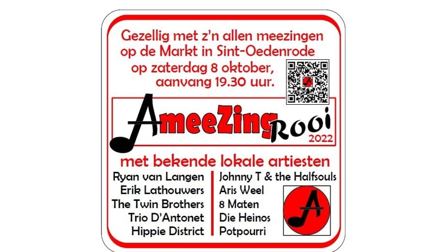 Kosten nog moeite zijn gespaard. Tijdens de kermis liggen er 20.000 A meeZing-bierviltjes bij de Rooise horeca.