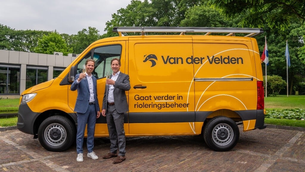 Walter van der Velden Jonkers (links) en Jeroen van der Velden Jonkers (rechts)