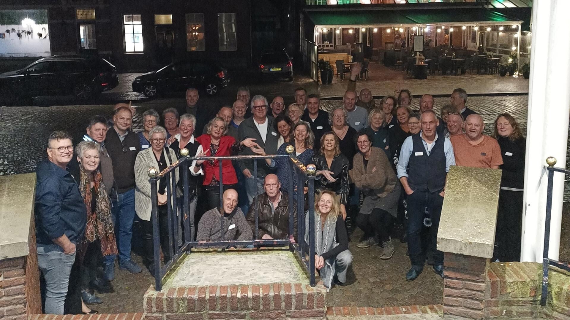 Het was een gezellige avond.