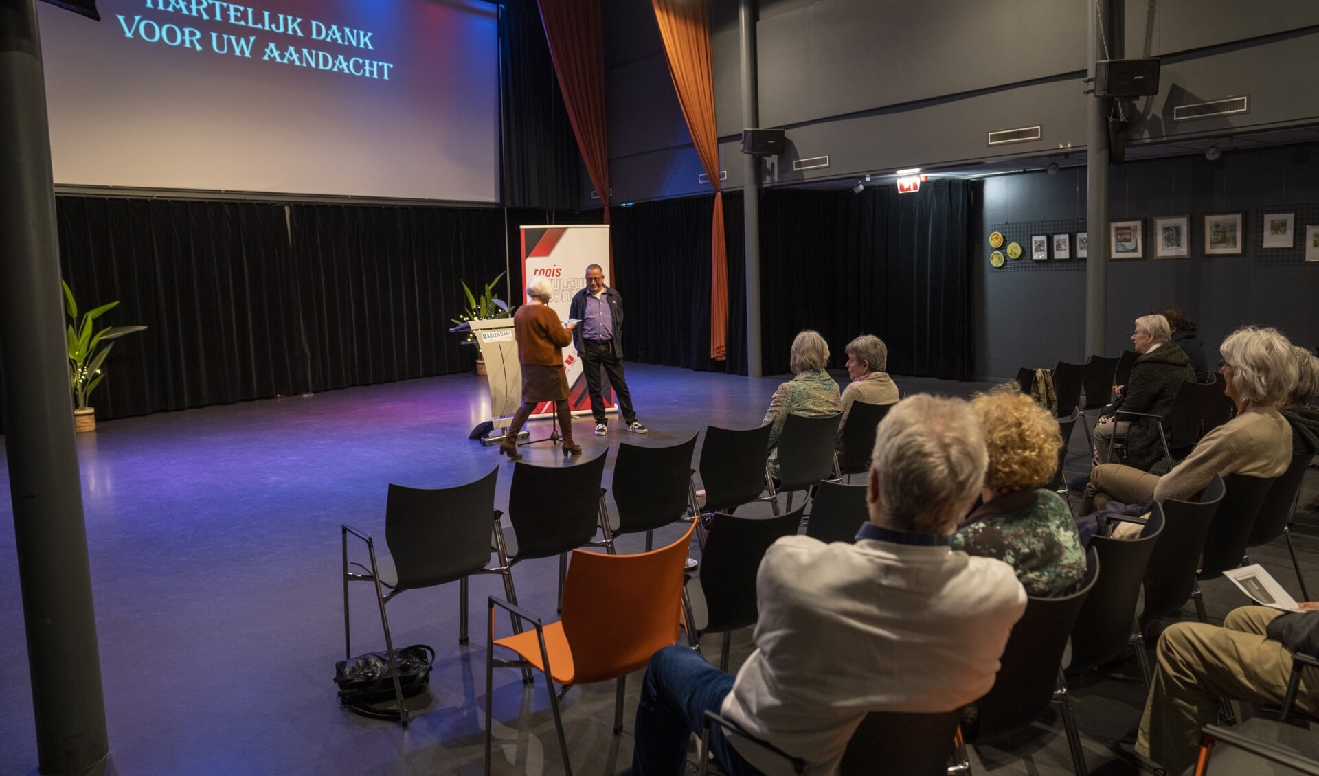 De lezing werd gegeven in Mariëndael. Foto: Cor van Oorschot