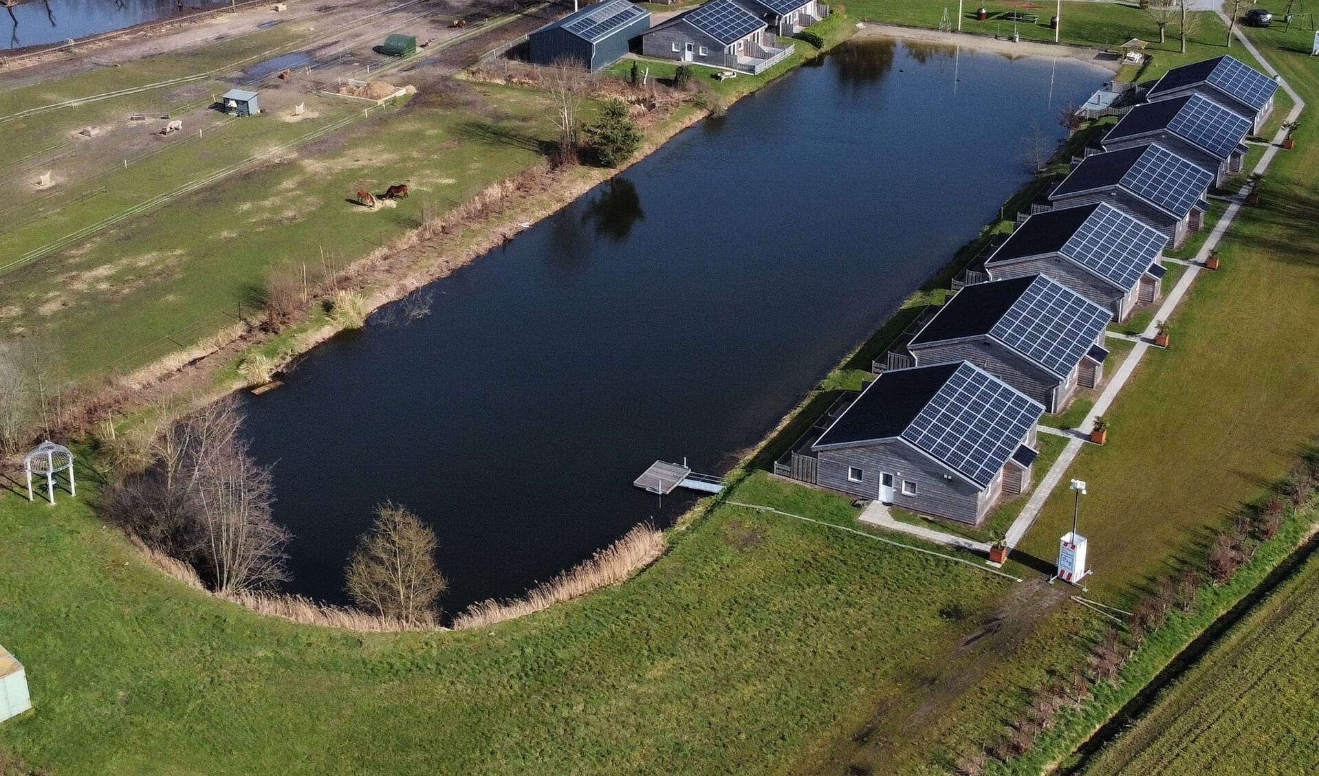 Boschvoort vanuit de lucht.