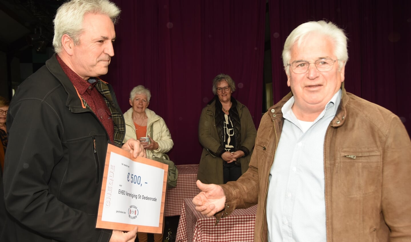 ‘EHBO-vereniging Sint-Oedenrode’ kreeg 500 euro