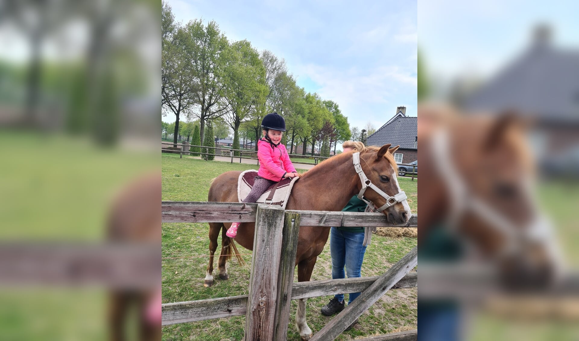 Pony rijden op Breitling Bij Kato
