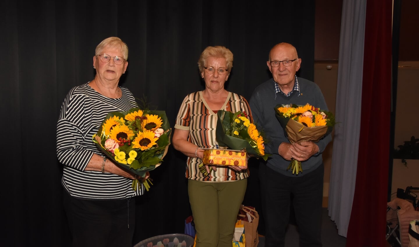 Ada Bakker (55 jaar), Anja Kremers (10 jaar) en Jan Vermeer (25 jaar) 