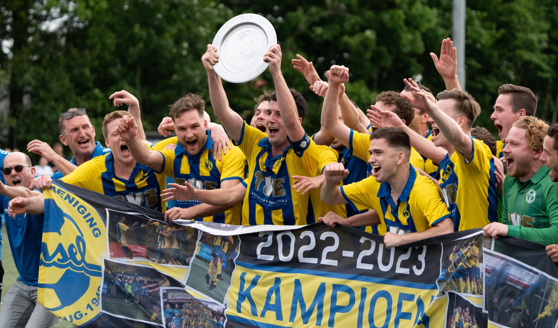 Nijnsel is kampioen! Foto: Bouke Willems