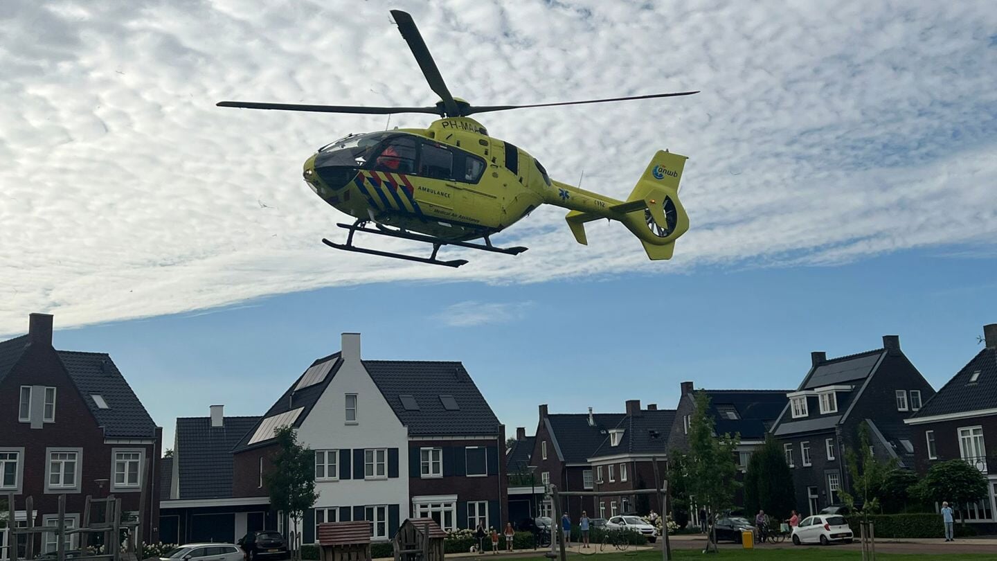 Traumahelikopter Landt Midden In Woonwijk - De MooiRooiKrant