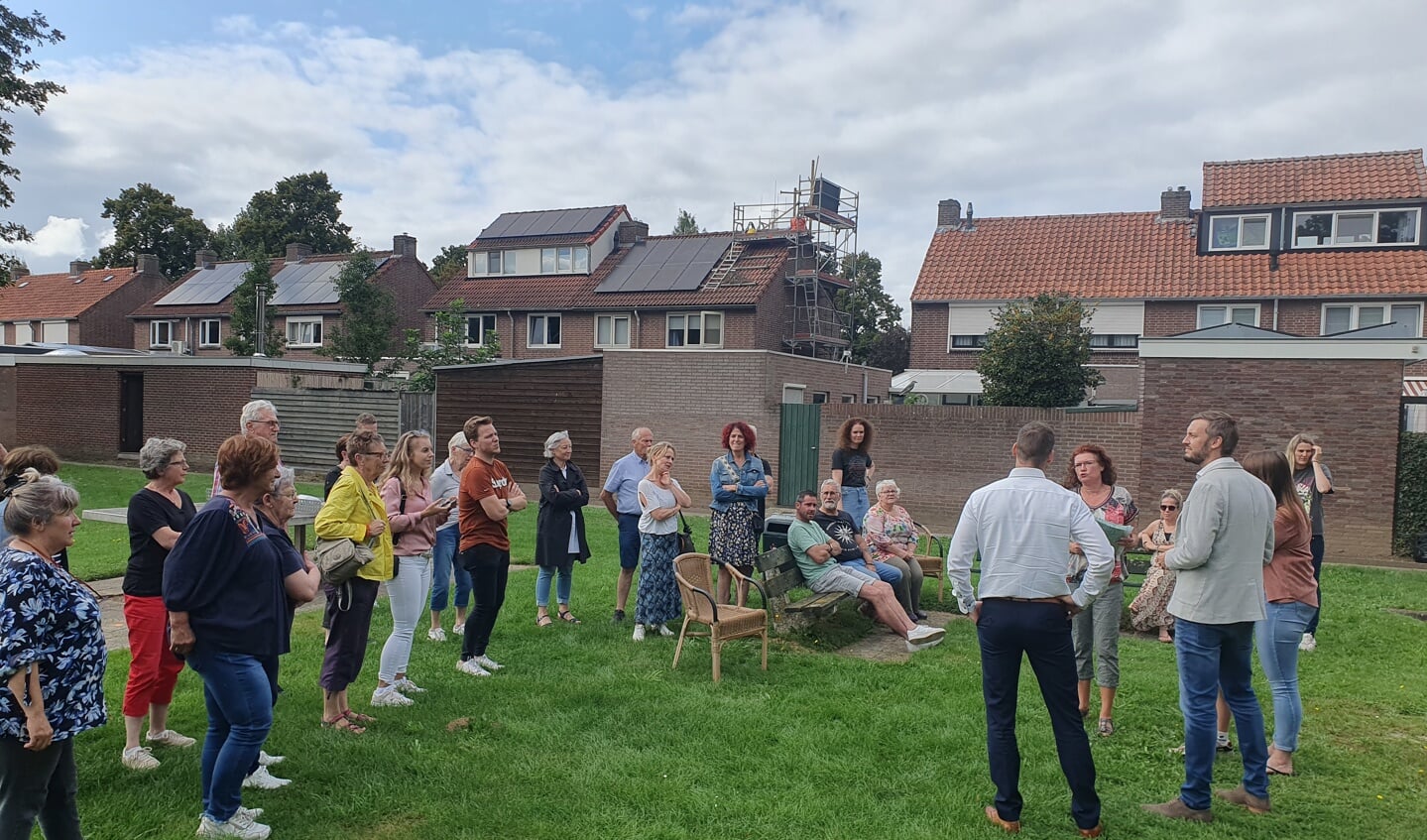 De opkomst was groot.