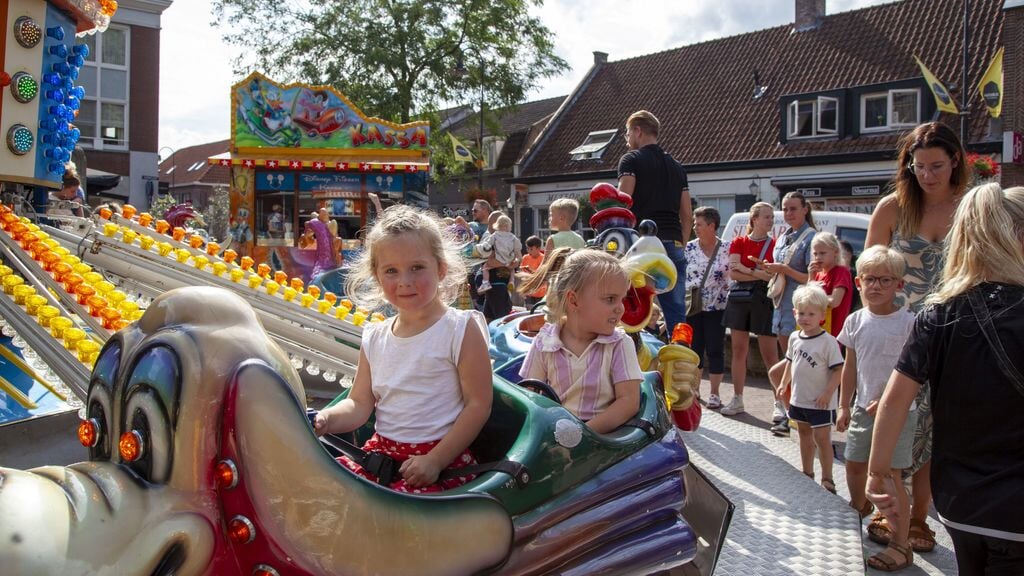 Genieten in de attracties.
