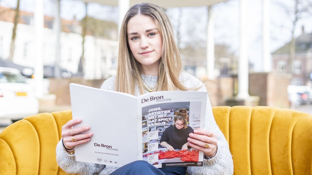 Maja liep afgelopen schooljaar stage!