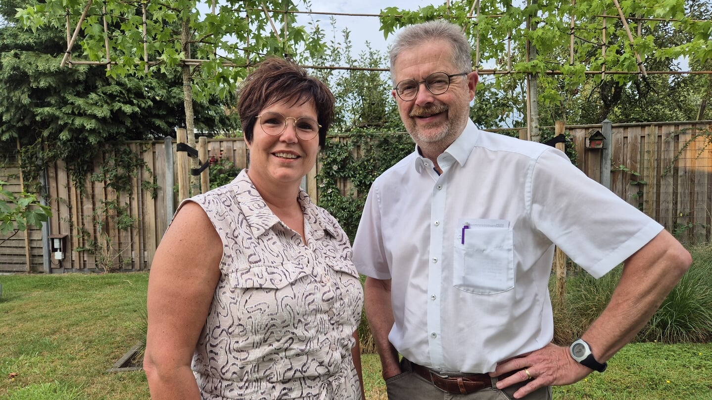 Coördinator Ingrid Gevers en huisarts en mede-initiatiefnemer Maurice van Osch.