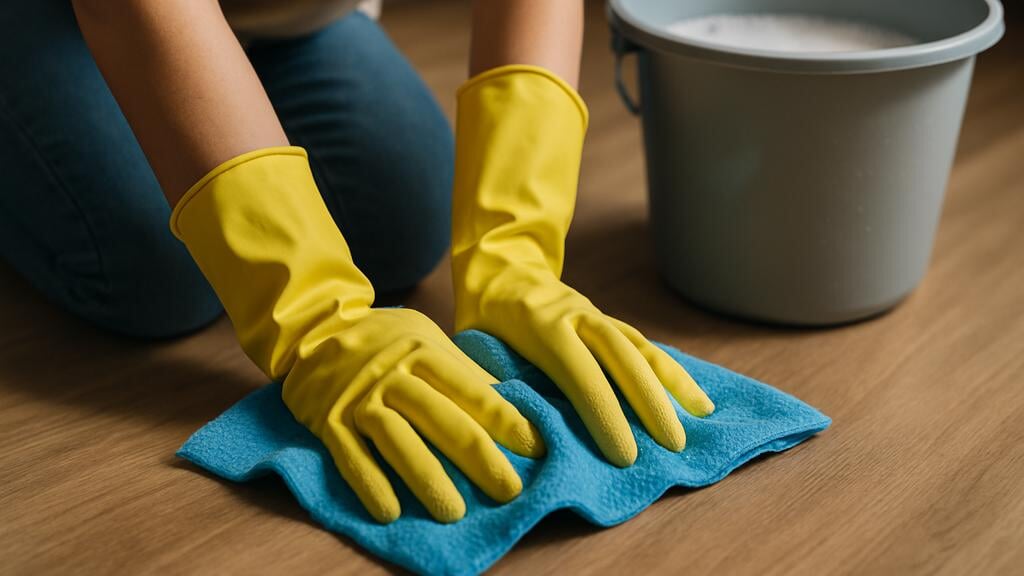 Een sopje op het schoon te maken.