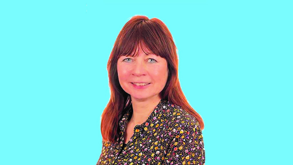 Marijke viert haar jubileum.