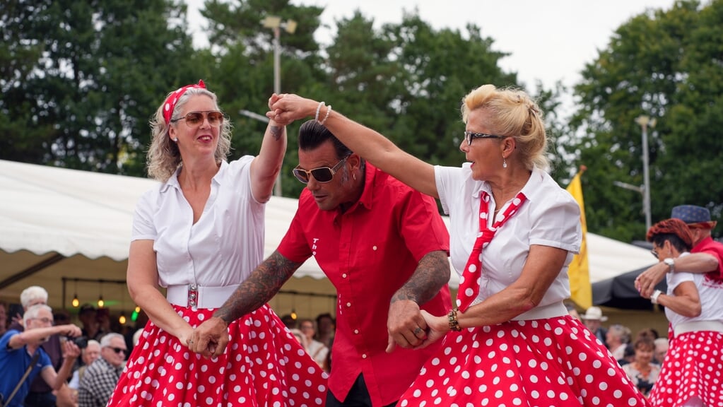 Er werd flink gedanst.